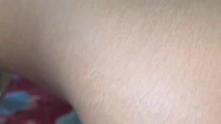 Look at this college Desi girl's tight shaved pussy fucked doggystyle