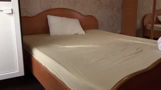 Mature Woman Caught on Home Cam Cleaning in White Panties with Curvy Figure and Big Assets Behind Scenes