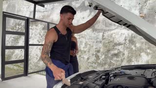 Ebony MILF Carla Morelli Begs Mechanic Zack Whiter for Deep Service Beyond Car Repair