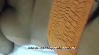 brazilian homemade anal scene unfolds with big booty focus