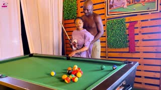 tanzania pornstar takes monster bbc from nigerian beauty in snooker position anal creampie pounding