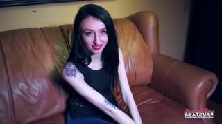 Busty Blonde Hannah Licks Petite Olyssia's Wet Pussy Before Taking Hard Pounding