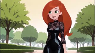 കർവി ചുവപ്പ് 3D ഹെന്തായ് വലിയ മുലകൾ കറുത്ത ലിങ്ഗറി ട്രൈഓൺ AI