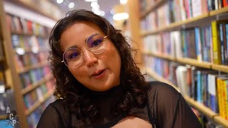 Peachie Garcia rides Gibby the clown's big black dick doggystyle 🍑😈