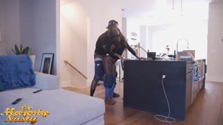 petite black amateur welcomes dick deep for creampie celebration