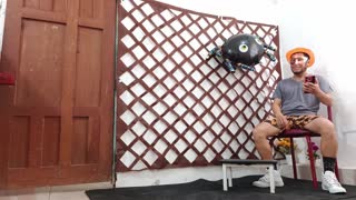 Halloween Latina Gostosa sneaks in for birthday doggystyle pussy fuck homemade amateur video