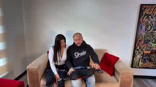 Street photoshoot turns into hardcore fuck session with big tits latina