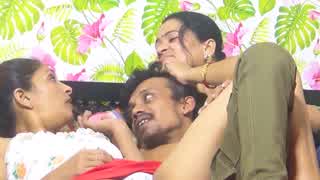 indian babe shares guy for steamy threesome ffm action