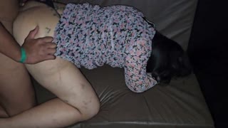 Married milf slut rocks the swingers club with a big dick and leaves her husband high and dry