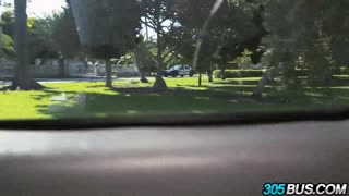 Veronica Rodriguez Overcome with Excitement Taking Cocks on the 305 Bus