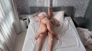 Energetic Morning Fuck Ignites Horny Big Ass Couple Desire