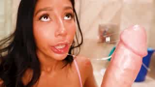 "my maid ally strips naked cleans then rides my cock hard!"