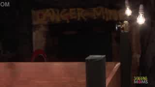 Exhausted Miners Revived by Brunette Blonde Milfs' Heeled Group Pounding