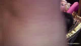 blonde milf screams in anal group sex dp with big cocks for best orgasms