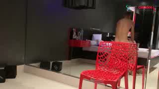 Wife fucks young stud for an hour while cuckold watches the creampie finish