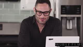 i cant believe were swallowin his cum together... alex coal andi rose tutor threesome