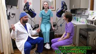 check out nurse azra iahmir and virgin nurse luci starr's cum extraction clinic #14!