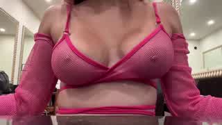 Italian Big Tits MILF Artemisia Love Tits Bouncing Close Up