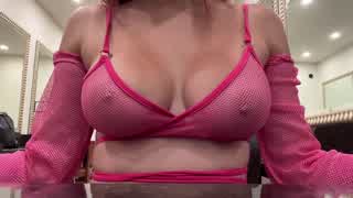 Italian Big Tits MILF Artemisia Love Tits Bouncing Close Up