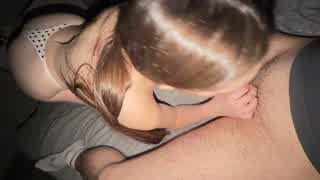 a hot student with tight pink pussy gets powerful orgasm and cumshot