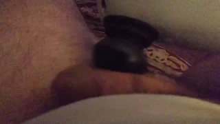 First Back Massager Buzz on Small Cock - Part 1