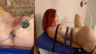 Elrontottam és megkötöztek ebben a brit bondage beöntés dologban, 3. rész