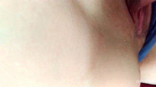 Young 18+ Triss-Witch Teases Herself with Glass Toy Solo