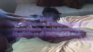 melanin shines in this solo scene with vickie starxxx showing her fit body and juicy curves
