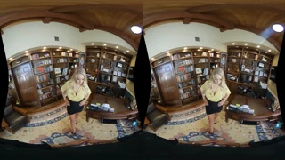 Katie Morgan MilfVR Busty Blonde POV Closeup Session