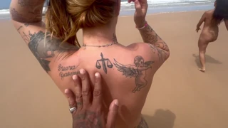 OMG My Friend And I Dropped Our Bikinis Right On Bahia Beach And Sucked Off Every Horny Guy There!