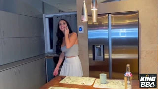 Alexa Payne gets her holes stuffed by KingBBC's big cock in an interracial encounter