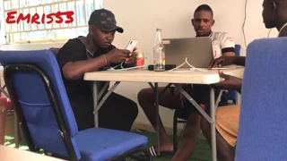 Bastidores com Principais Performers Nigerianos