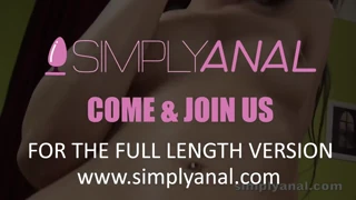Brunette takes deep anal fucking with gape ass to mouth and nasty creampie finish