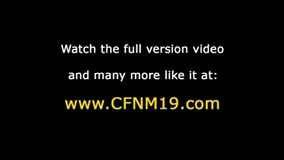 Amateur teases throbbing cock in steamy CFNM encounter