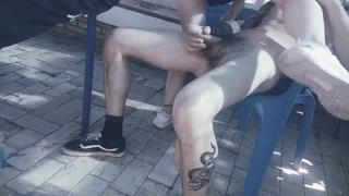 Amateur Couple Enjoys Outdoor Doggystyle Fun