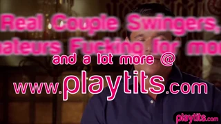After endless nagging she dives into a swinger amateur orgy for real group sex satisfaction