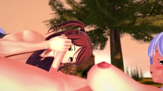 OMG, hentai 3D gros seins et cul chevauchant incroyablement chaud ! 😍