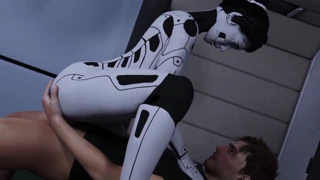 Busty AI sex robot in Projekt Passion gets big cock anal with bouncing tits 🍑💦