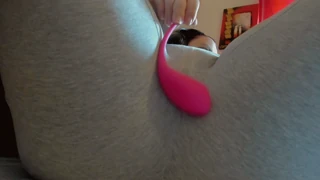 Spectacular clitoral climax with intense dual contractions to witness