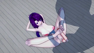 ei, confira este hentai 3D com gata de bunda grande cavalgando duro! Aqueles peitos enormes balançam a cada estocada!