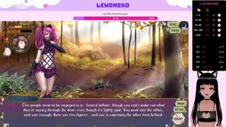 LewdNeko VTuber se potopi v pikantno anime dejanje s Tales of Androgyny 1. del