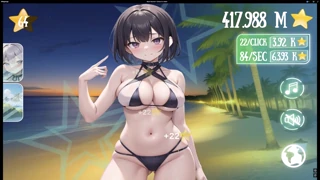 Podskakujące piersi w grze hentai anime