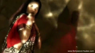 Exotic Asian Dancer Teases with Oriental Striptease and Natural Nudes