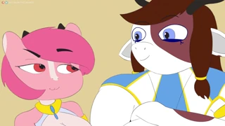 Furry Dragon Pussy Bred Internally With X-Ray Cumshot And Big Butt Anal