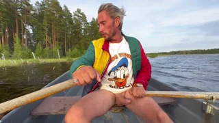 amateur couple's hilarious boat sex on the lake turns wild with tight pussy riding big cock! 😂🚤💦