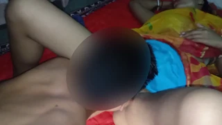 Teasing licks on her pussy build to hard amateur closeup fucking