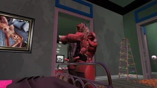 yo, ever seen a wild shemale gangbang like this?