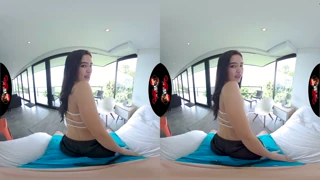 Vrlatina - Adolescentă Latinoamericană de 18 ani în Prima Filmare Pornografică Tentantă - Experiență VR