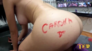 18 Year Old Girl Almost Made First Porn And Danced Naked With Ted - Gabrielly Oliveira Caroline Moraes