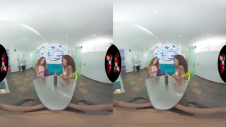 VRLATINA.COM GRAPHIC INTERRACIAL THREESOME VR IN 5K